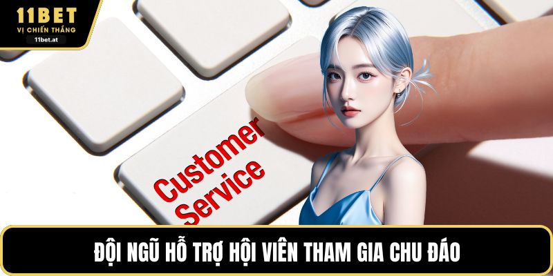 Đội ngũ hỗ trợ hội viên tham gia chu đáo 